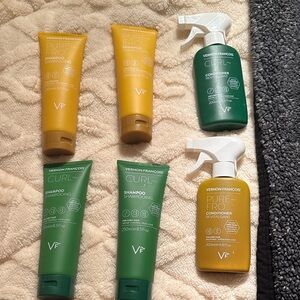 Vernon Francois Hair Care Set - Green and Yellow